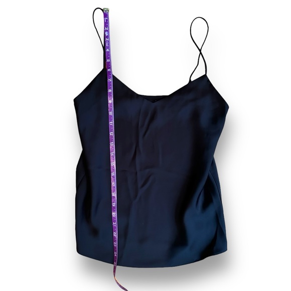 Club Monaco Kora Black Satin Cami Tank Size XS NWOT Condition - Picture 8 of 14